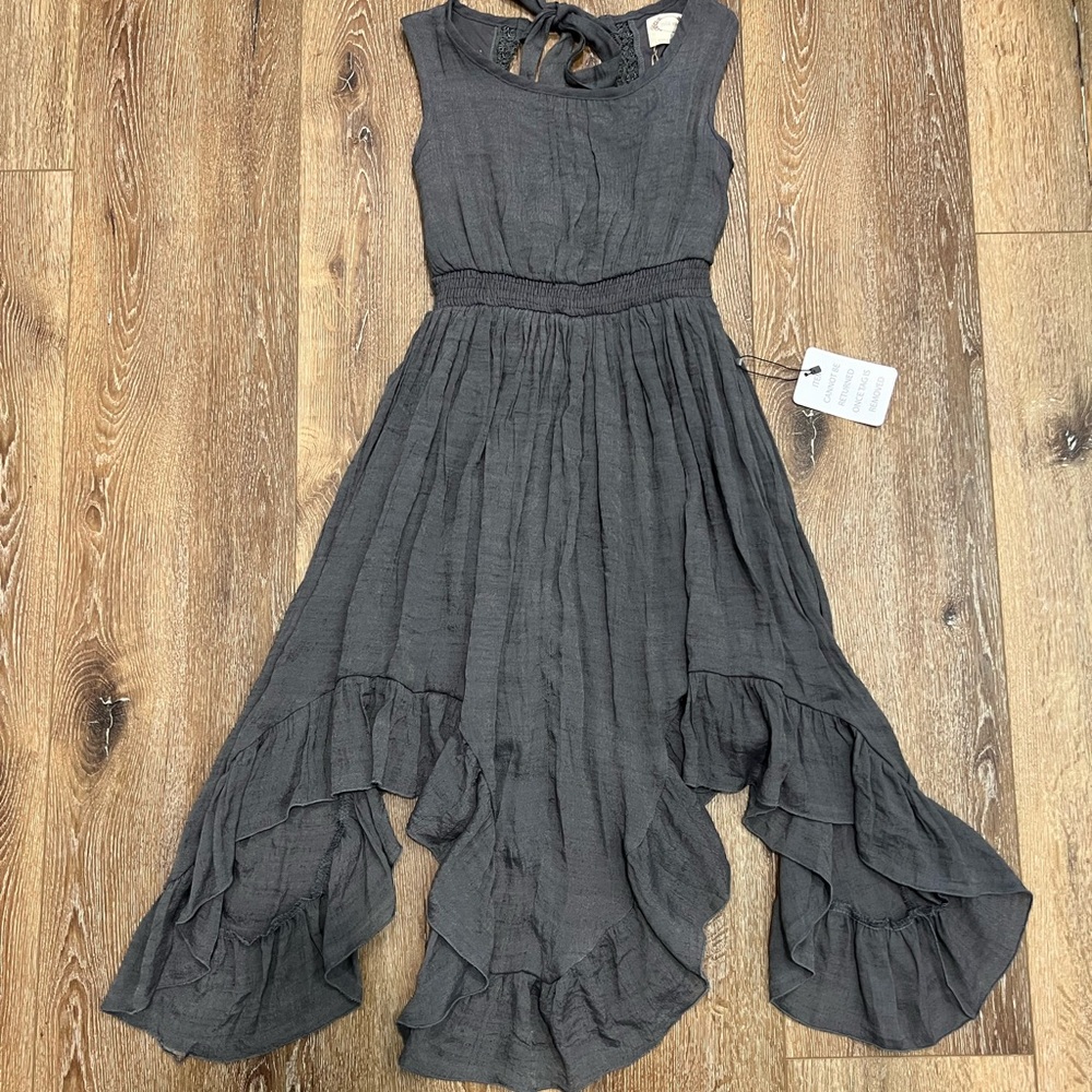 NWT Mia Joy Joyfolie Gemma Dress in charcoal